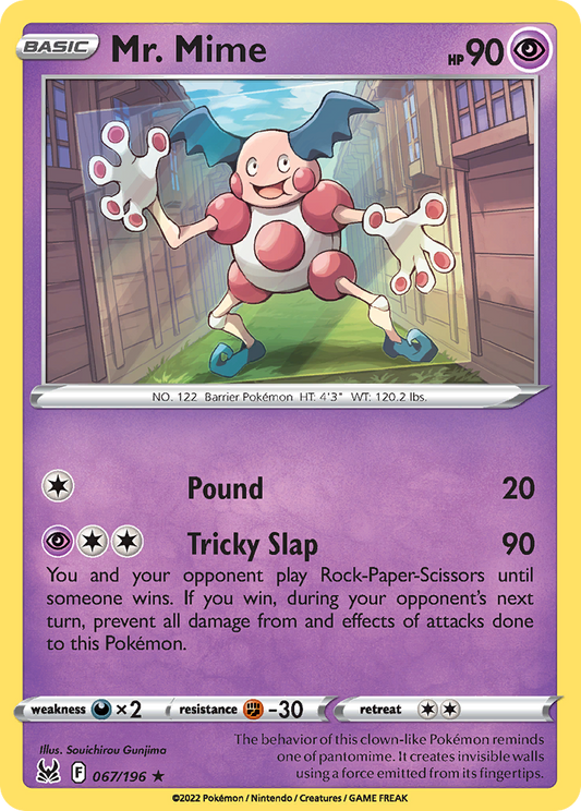 Mr. Mime - 067/196 - Lost Origin