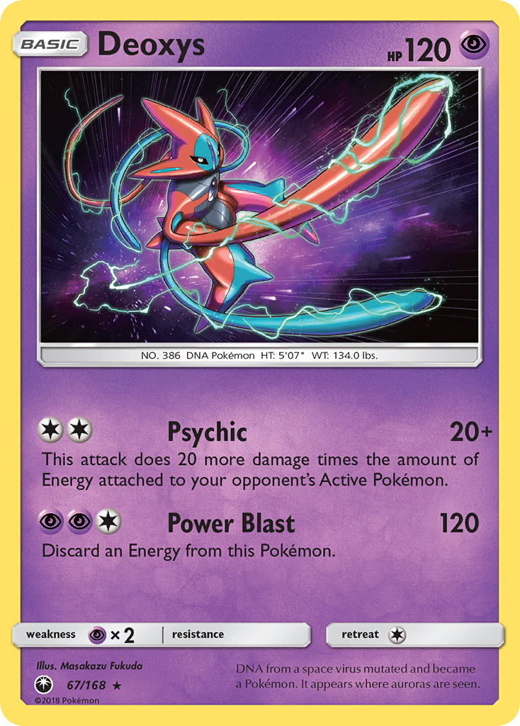 Deoxys - 067/168 - Celestial Storm