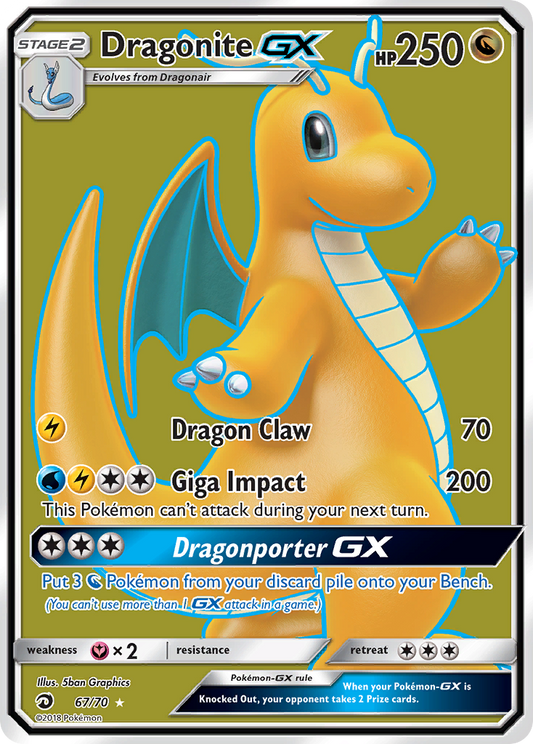 Dragonite-GX - 67/70 - Dragon Majesty