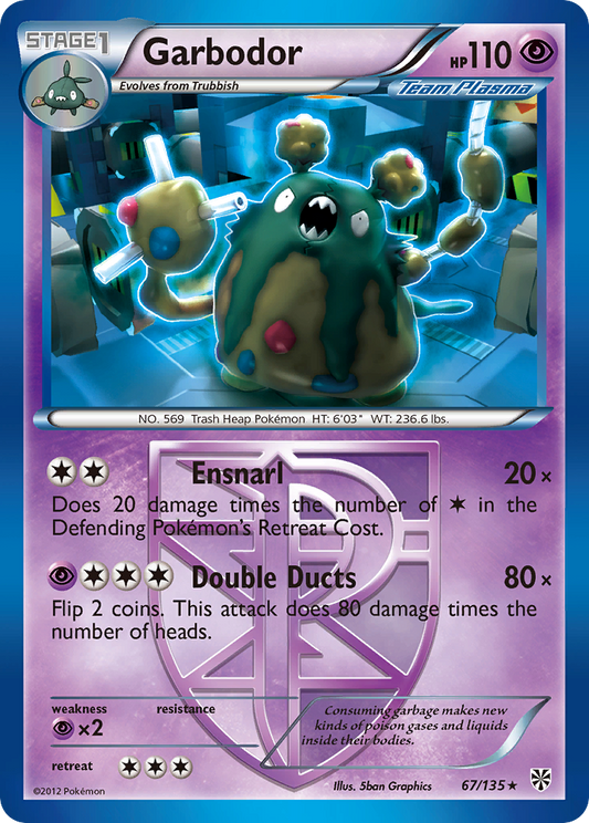 Garbodor - 067/135 - Plasma Storm