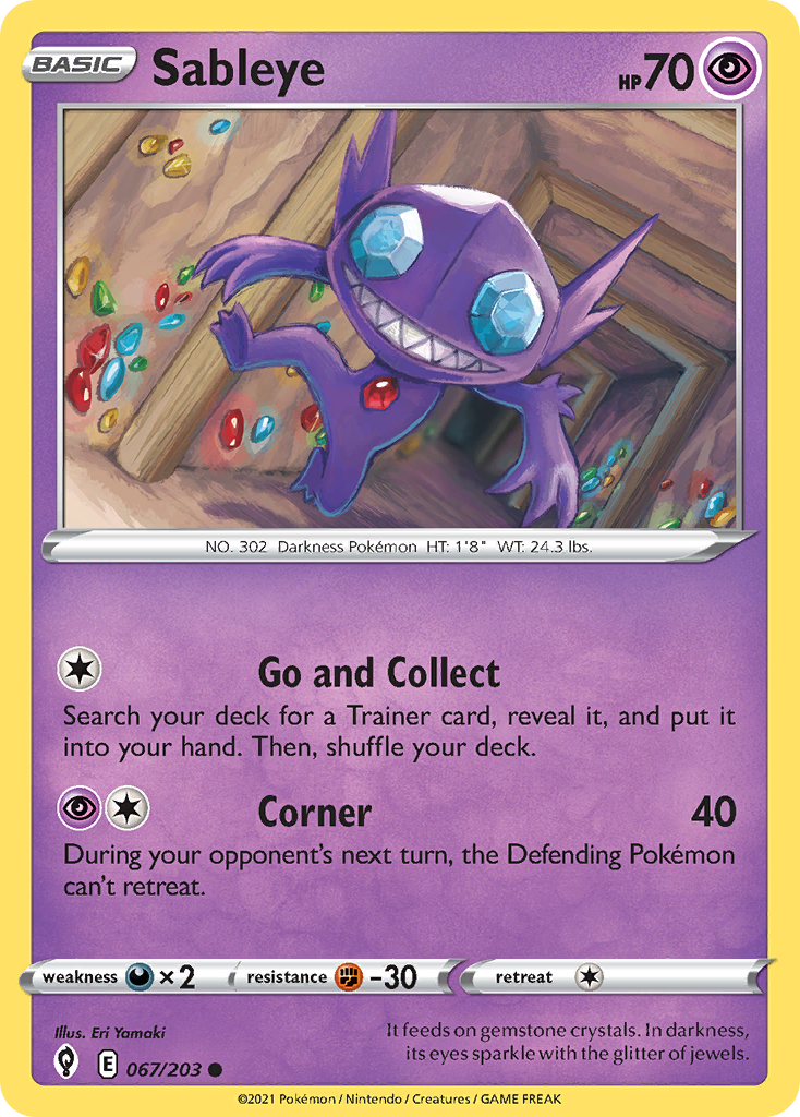 Sableye - 067/203 - Evolving Skies