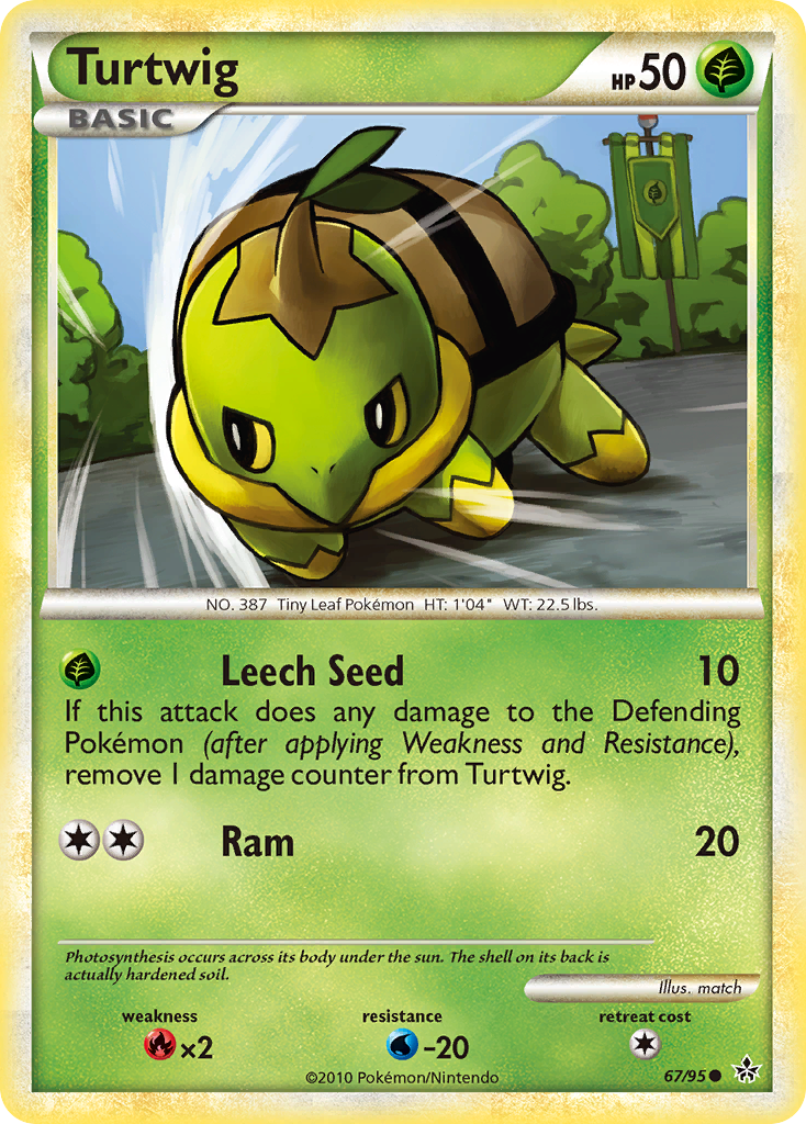 Turtwig - 67/95 - HS—Unleashed