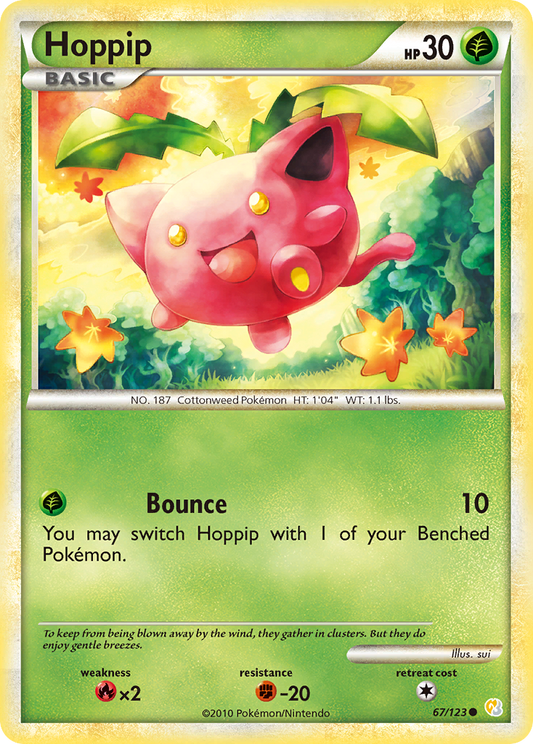 Hoppip - 067/123 - HeartGold & SoulSilver