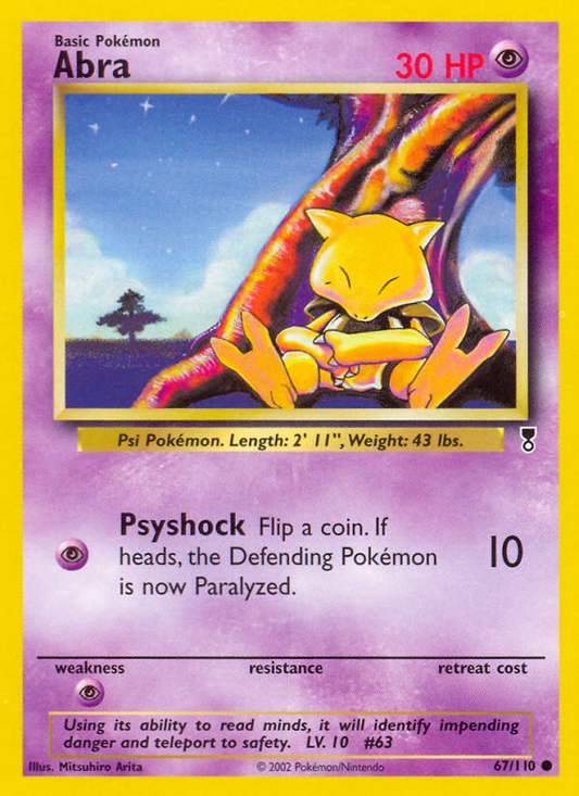 Abra - 067/110 - Legendary Collection