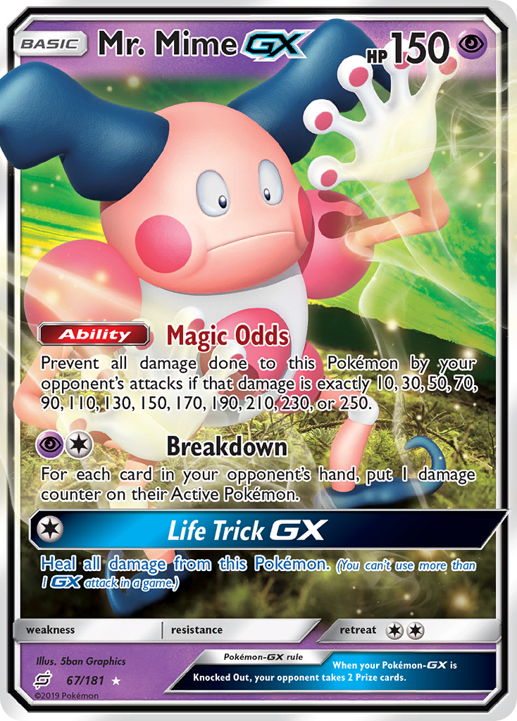 Mr. Mime-GX - 067/181 - Team Up