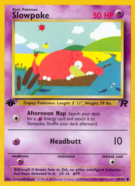 Slowpoke - 67/82 - Team Rocket