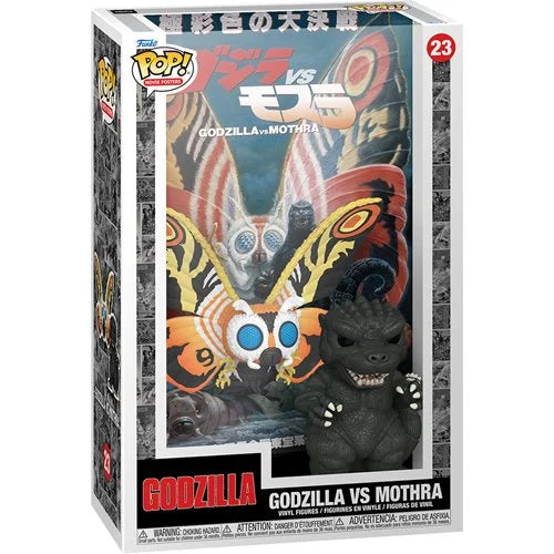 Godzilla Vs Mothra Funko Pop! Movie Poster Figure #23 with Case