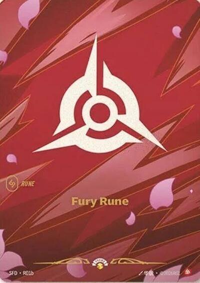 Fury Rune - R01b - Promo - Spiritforged