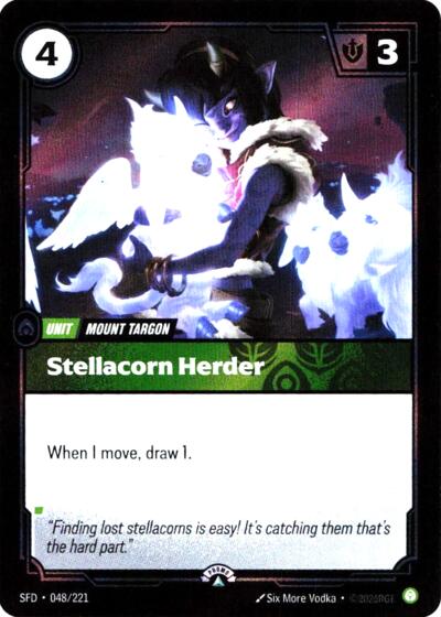 Stellacorn Herder - 048/221 - Promo - Riftbound Organized Play Promotional Cards