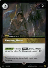 Unsung Hero - 167/221 - Promo - Riftbound Organized Play Promotional Cards