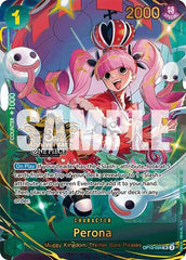 Perona - OP12-034 - Super Rare (Japanese Version 3rd Anniversary Set) - One Piece Promotion Cards