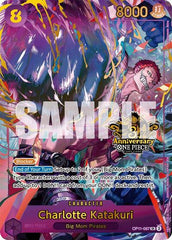 Charlotte Katakuri - OP11-067 - Super Rare (Japanese Version 3rd Anniversary Set) - One Piece Promotion Cards