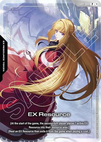 EX Resource (EXRP-004) (Premium Card Collection Gundam Assemble - PC01A) - EXRP-004 - PROMO - Promotional EX Resource Tokens