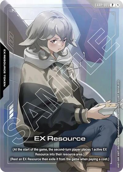 EX Resource (EXRP-005) (Premium Card Collection Gundam Assemble - PC01A) - EXRP-005 - PROMO - Promotional EX Resource Tokens