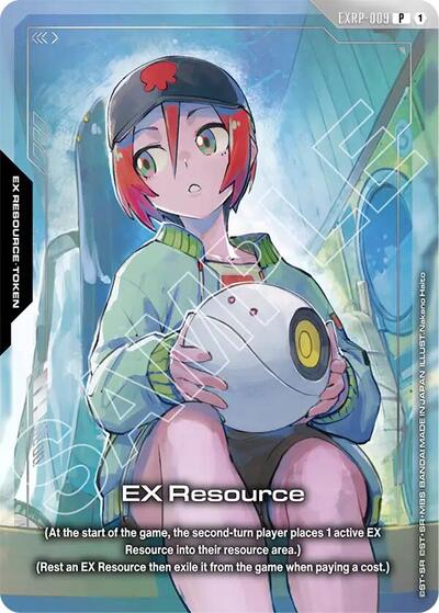 EX Resource (EXRP-009) (Premium Card Collection Gundam Assemble - PC02A) - EXRP-009 - PROMO - Promotional EX Resource Tokens