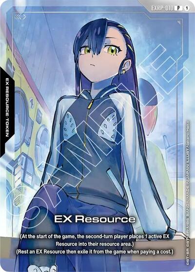 EX Resource (EXRP-010) (Premium Card Collection Gundam Assemble - PC02A) - EXRP-010 - PROMO - Promotional EX Resource Tokens