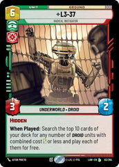L3-37 - Radical Instigator - 63/264 - Legendary - A Lawless Time