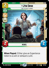 Jyn Erso - Take the Next Chance - 67/264 - Rare - A Lawless Time