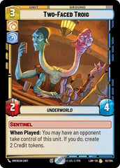 Two-Faced Troig - 92/264 - Rare - A Lawless Time