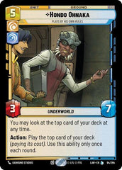 Hondo Ohnaka - Plays By His Own Rules - 94/264 - Legendary - A Lawless Time