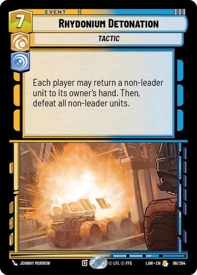 Rhydonium Detonation - 96/264 - Rare - A Lawless Time
