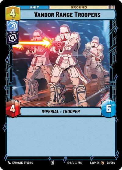Vandor Range Troopers - 98/264 - Common - A Lawless Time