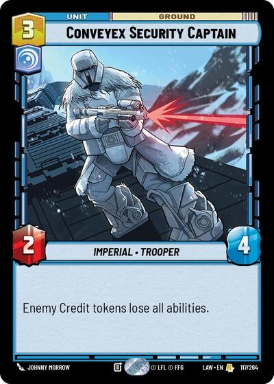 Conveyex Security Captain - 117/264 - Rare - A Lawless Time