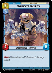 Syndicate Security - 123/264 - Common - A Lawless Time