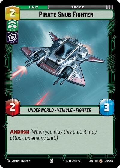 Pirate Snub Fighter - 135/264 - Common - A Lawless Time