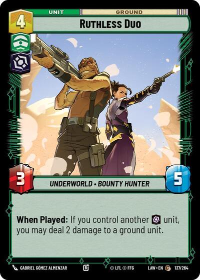 Ruthless Duo - 137/264 - Common - A Lawless Time