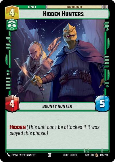 Hidden Hunters - 160/264 - Common - A Lawless Time