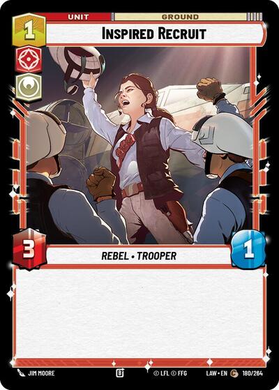 Inspired Recruit - 180/264 - Common - A Lawless Time