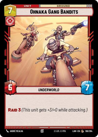 Ohnaka Gang Bandits - 199/264 - Common - A Lawless Time