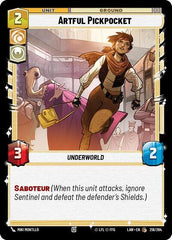 Artful Pickpocket - 218/264 - Common - A Lawless Time
