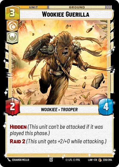 Wookiee Guerilla - 220/264 - Common - A Lawless Time