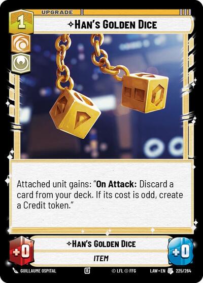 Han's Golden Dice - 225/264 - Uncommon - A Lawless Time