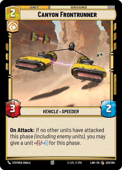 Canyon Frontrunner - 228/264 - Common - A Lawless Time