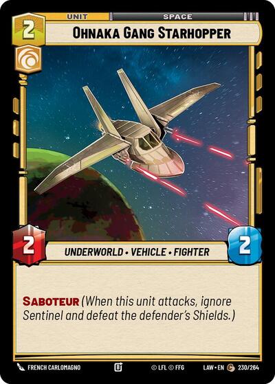 Ohnaka Gang Starhopper - 230/264 - Common - A Lawless Time