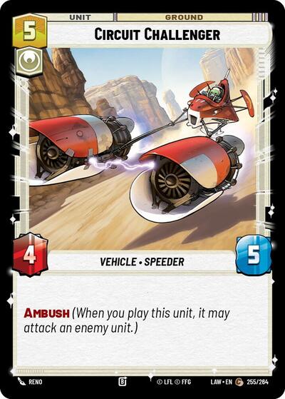 Circuit Challenger - 255/264 - Common - A Lawless Time