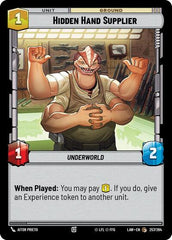 Hidden Hand Supplier - 257/264 - Common - A Lawless Time