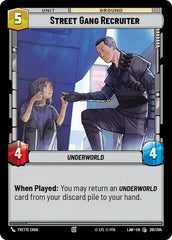 Street Gang Recruiter - 261/264 - Common - A Lawless Time