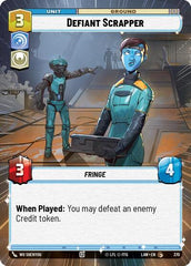 Defiant Scrapper - 370 - Common (Hyperspace) - A Lawless Time