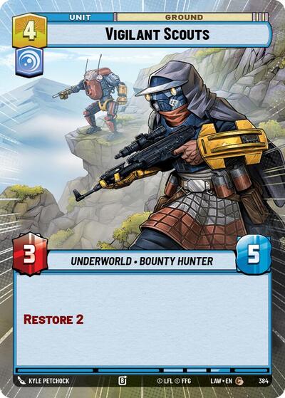 Vigilant Scouts - 384 - Common (Hyperspace) - A Lawless Time