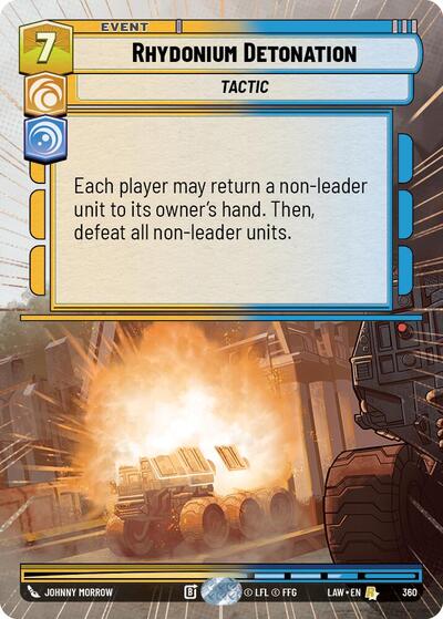 Rhydonium Detonation - 360 - Rare (Hyperspace) - A Lawless Time