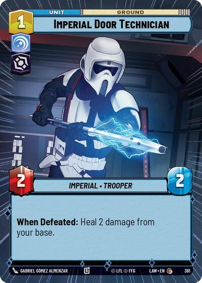 Imperial Door Technician - 361 - Common (Hyperspace) - A Lawless Time