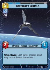 Governor's Shuttle - 363 - Uncommon (Hyperspace) - A Lawless Time