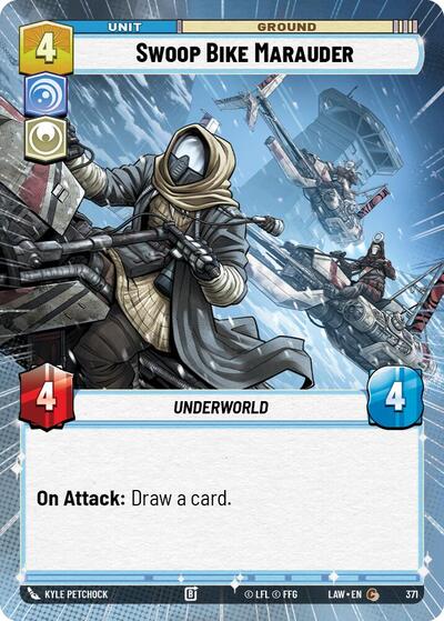 Swoop Bike Marauder - 371 - Common (Hyperspace) - A Lawless Time