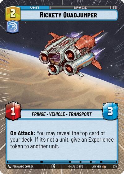 Rickety Quadjumper - 379 - Common (Hyperspace) - A Lawless Time