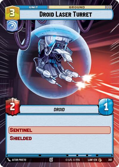 Droid Laser Turret - 382 - Common (Hyperspace) - A Lawless Time