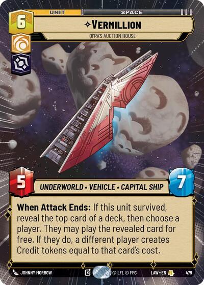 Vermillion - Qi'Ra's Auction House - 479 - Rare (Hyperspace) - A Lawless Time